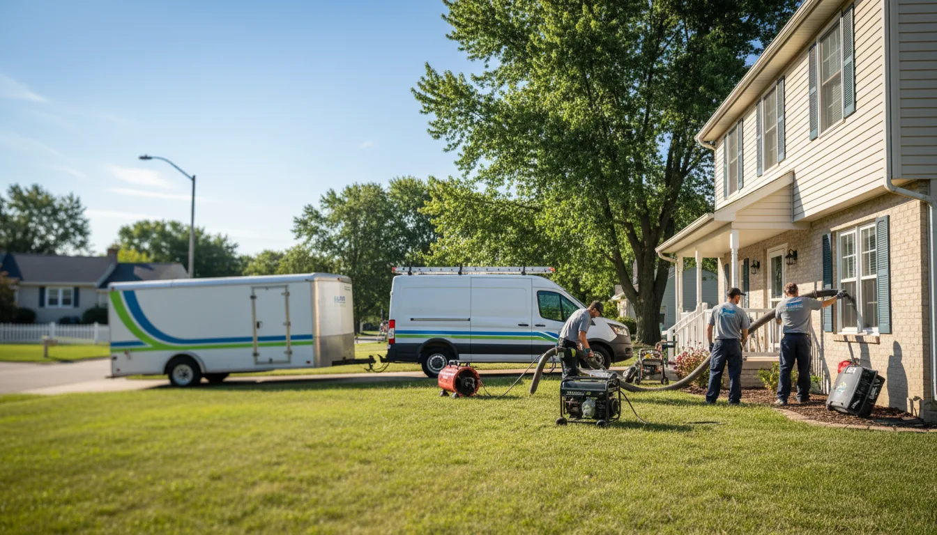 Flooded Basement Restoration And Cleanup With Repair in Sanborn, ND near me